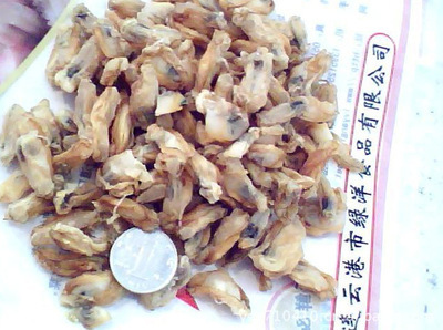 【新品促銷淡干海產海蠣干--優質無沙250克14元有QS認證,質量保證】價格,廠家,圖片,干制水產品,連云港市綠洋食品-